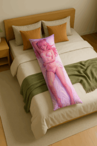 Custom-shaped pillow-2d
